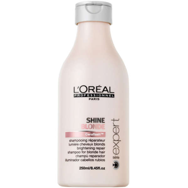 loreal shine blonde szampon regenerujący do włosów blon