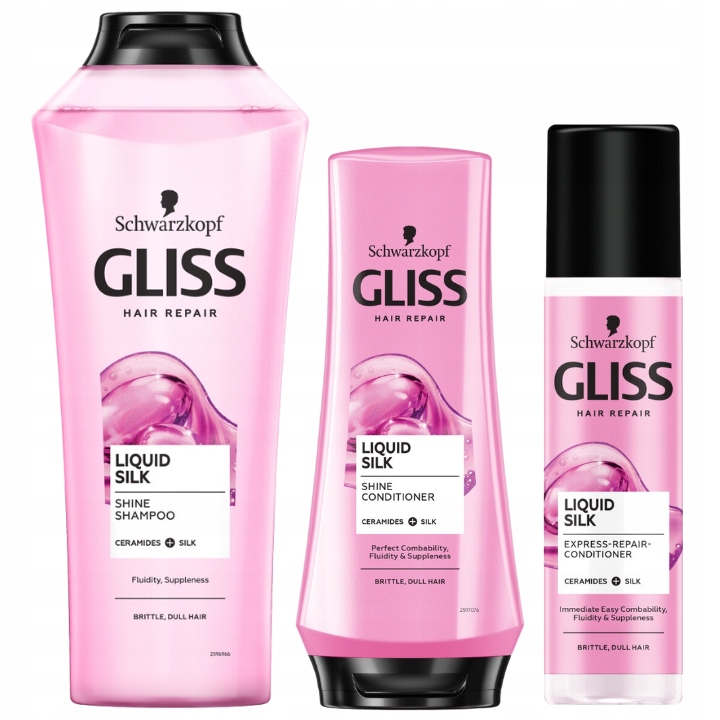 gliss kur hair repair szampon matowe łamliwe skłądniki