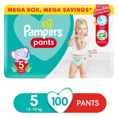 pampers pants 5 mega box