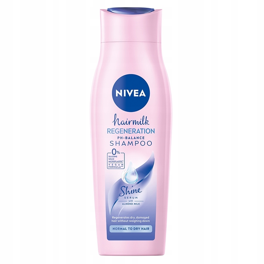 nivea hair milk szampon mleczny do włosów matowych ceneo różowy