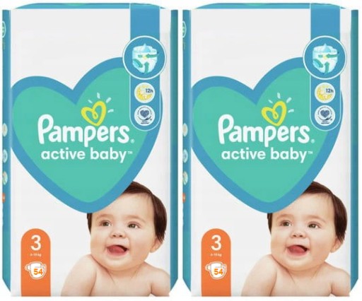 pampers 3 108 sztuk cena