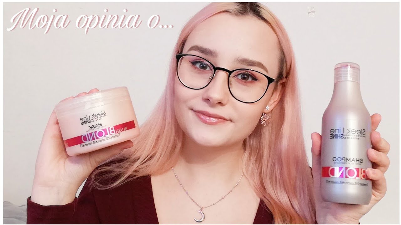 szampon sleek line blush blond efekt