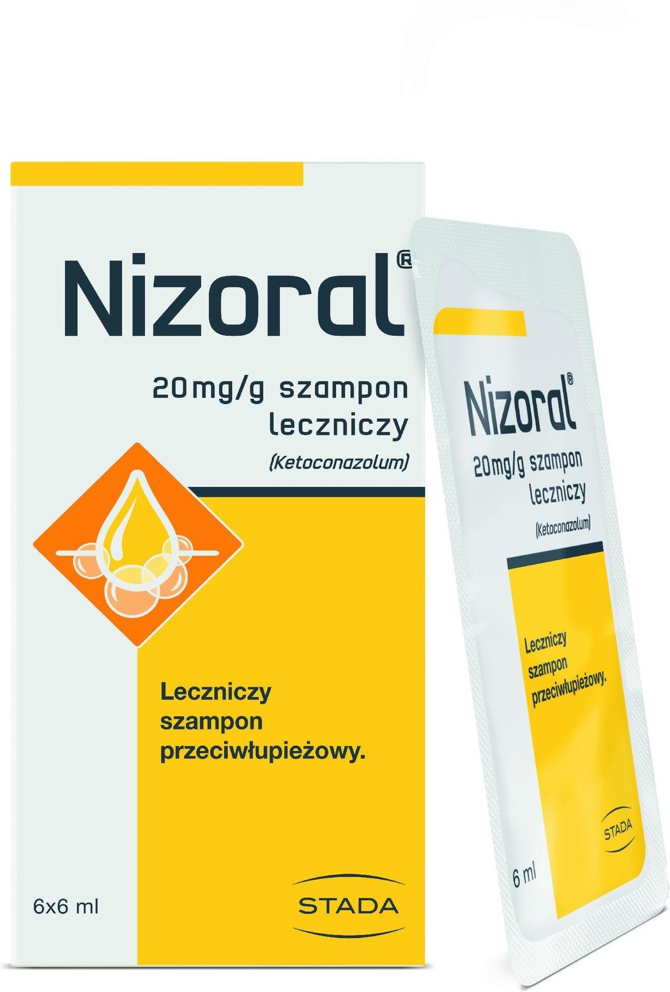 nizoral 20 mg g szampon leczniczy 60 ml