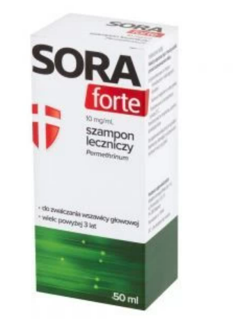 szampon na wszy sora forte opinię