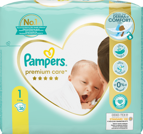 pampers cena 1 pieluchy