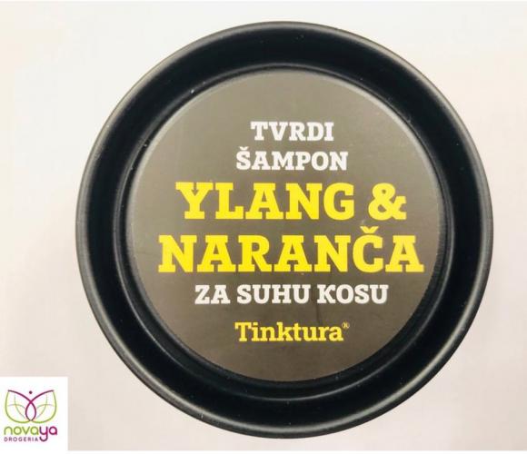 tinktura szampon w kostce ylang do włosów suchy