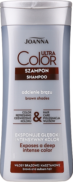 szampon do włosów brązowych joanna