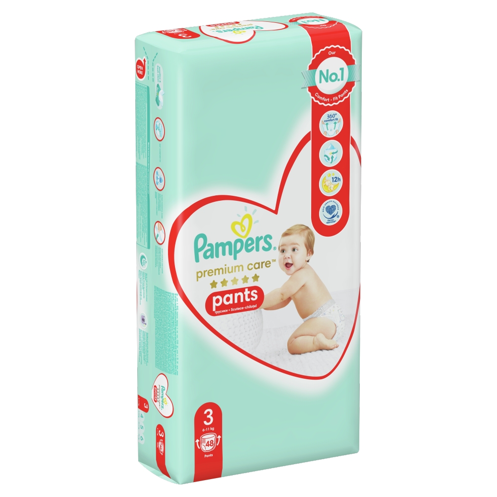 pampers premium care 3 48 sztuk