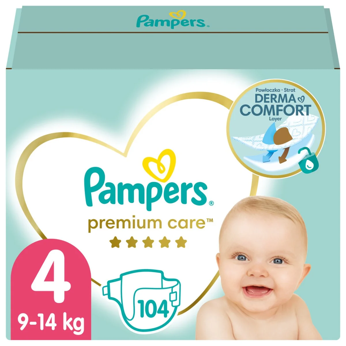 paczka pieluch pampers care