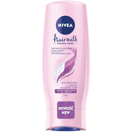 nivea hair milk szampon wizaż