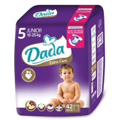 pieluchy dada extra care junior 42 szt