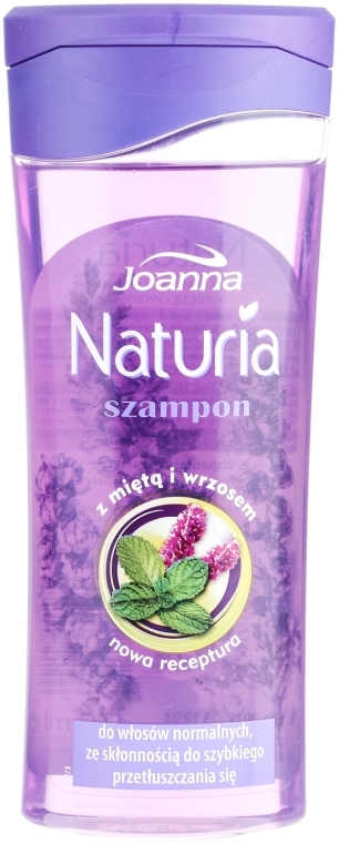 naturia szampon z miętą i wrzosem