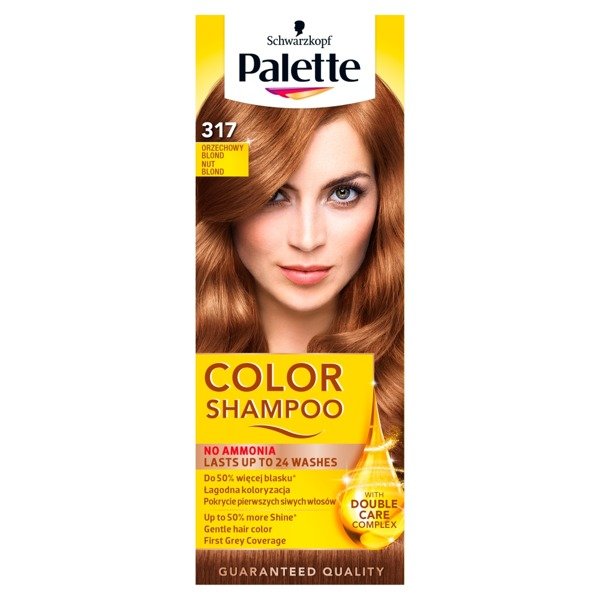 palette color shampoo 317 orzechowy blond szampon koloryzujący