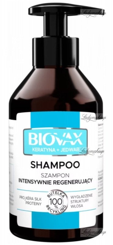 biovax intensywnie regenerujący szampon do włosów przetłuszczających się 200 ml