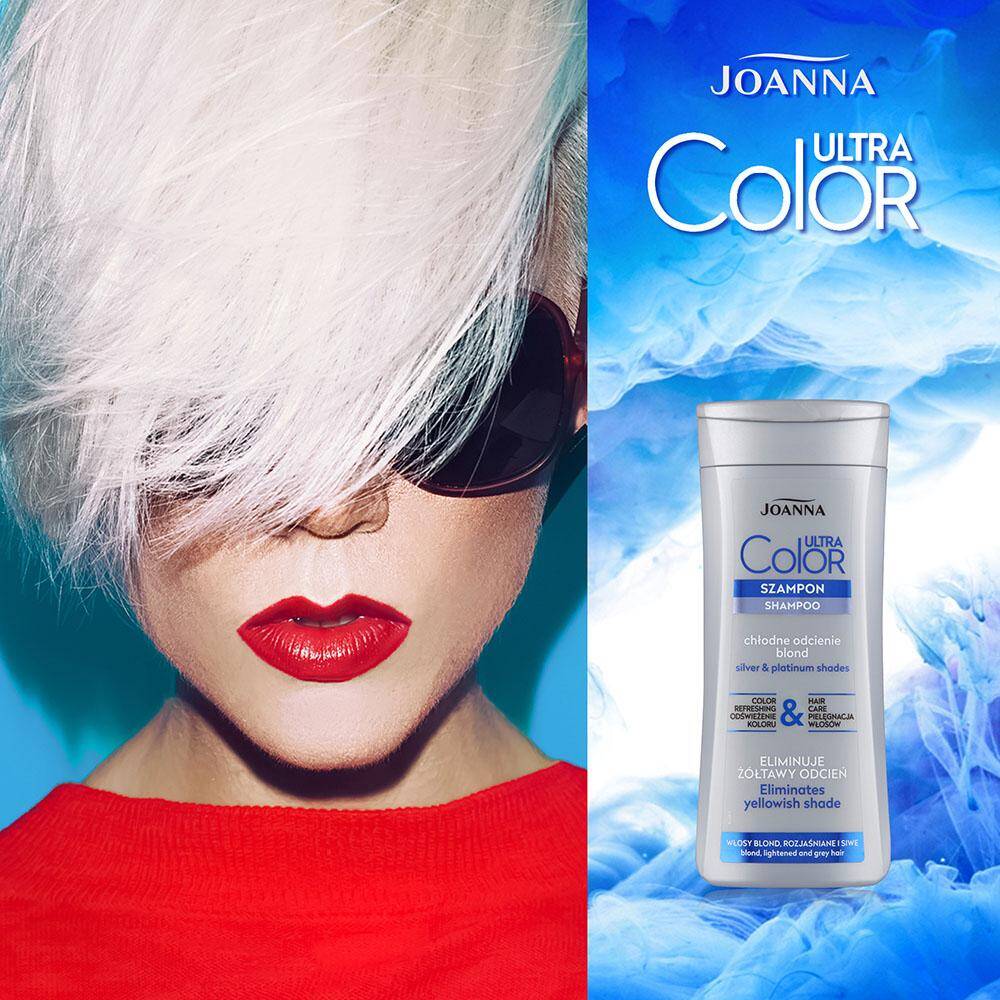 joanna ultra color system szampon niebieski efekt