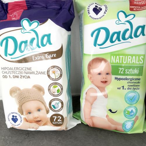 dada premium naturals chusteczki nawilżane