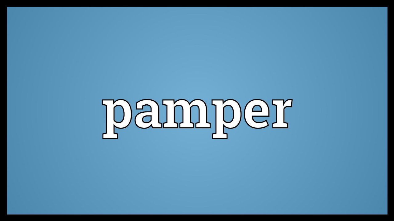 pamper translate