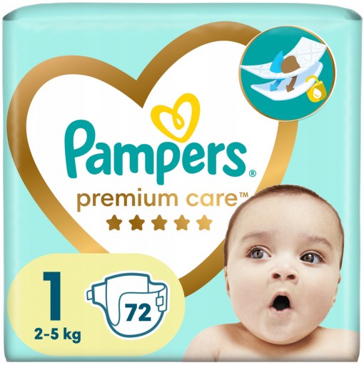 pieluchy pampers 1 allegro