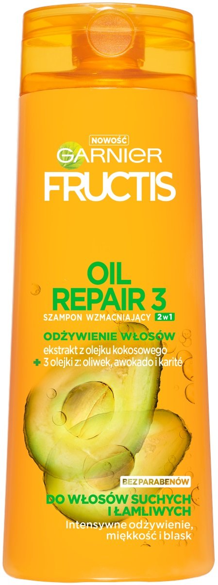 szampon fructis do włosów suchych