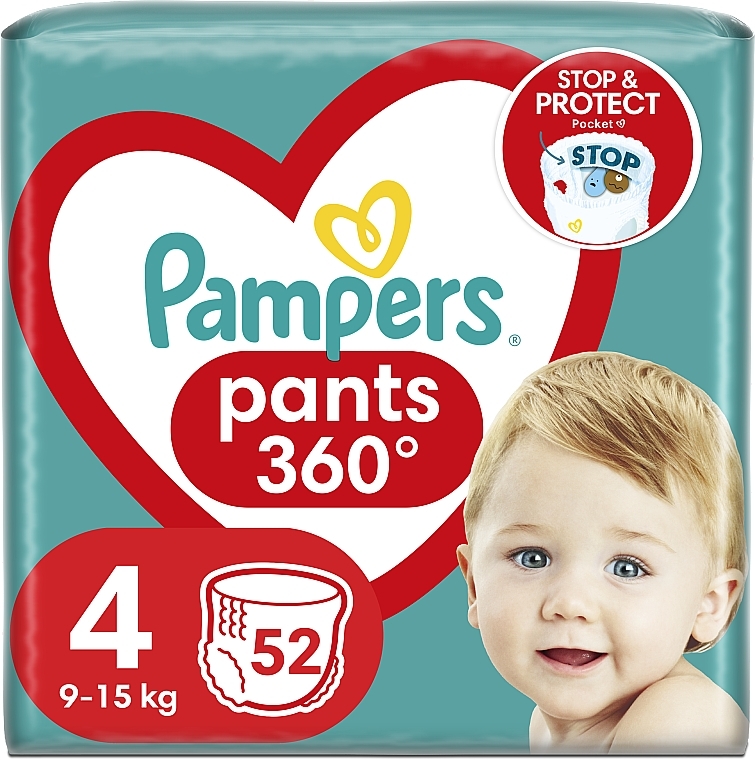 pampers 228 szt