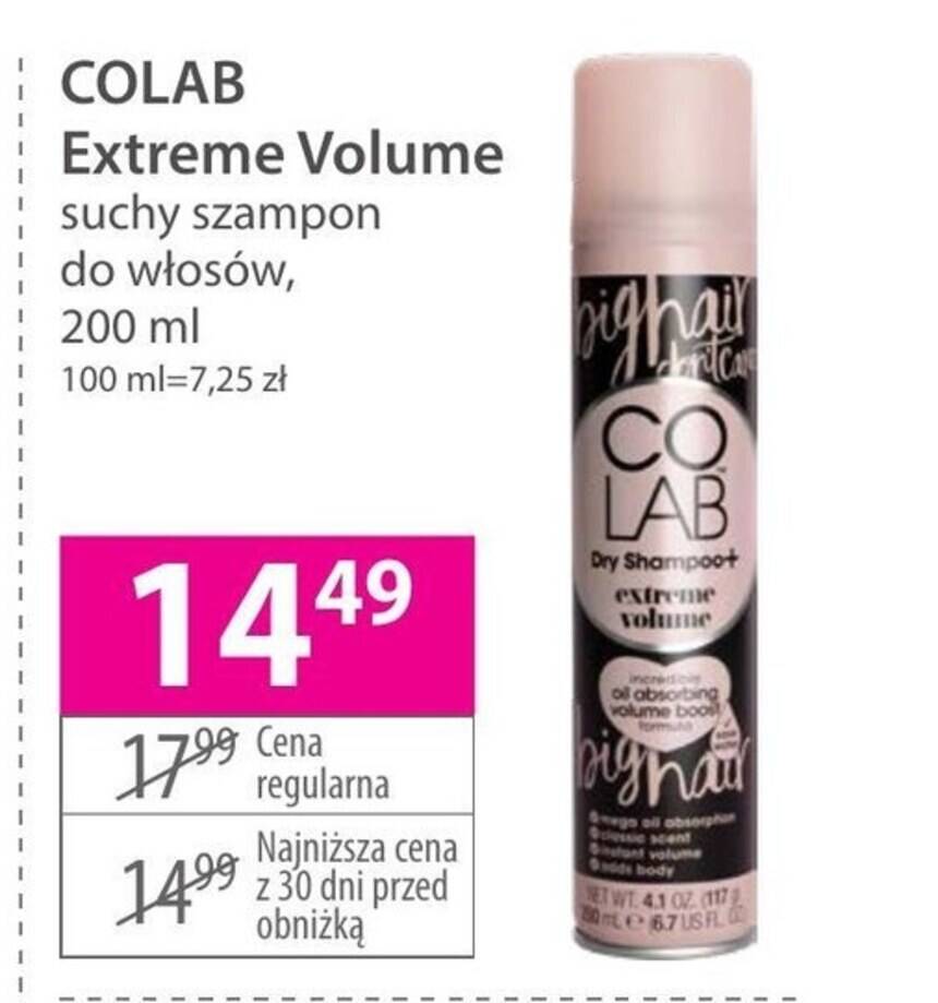 hebe suchy szampon colab