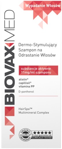 biovaxmed szampon stymulujący odrastanie włosów