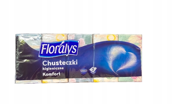 chusteczki nawilżane floralys