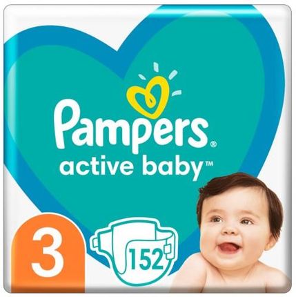 pieluchy pampers active baby 5 pieluchy pieluszki 156szt