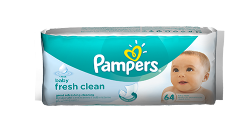 chusteczki pampers baby fresh 64 szt