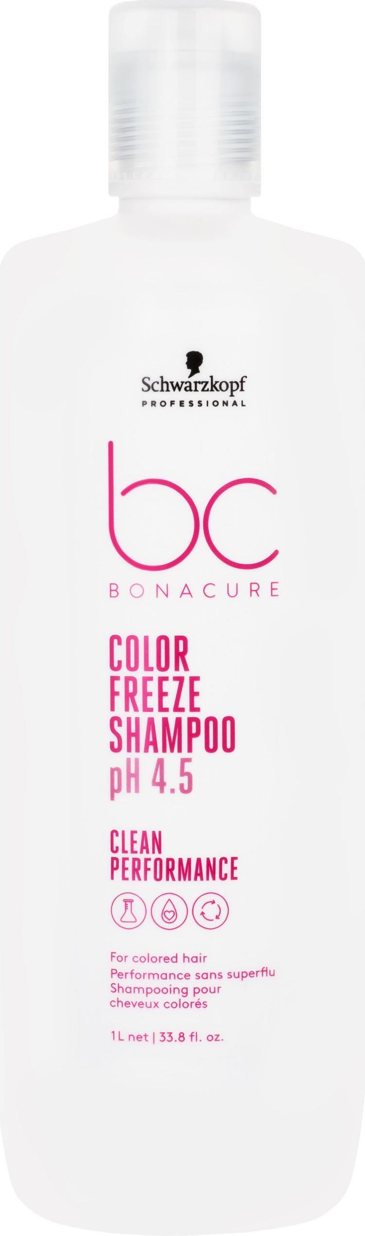 szampon schwarzkopf bc color freeze bez siarczanów do włosów farbowanych