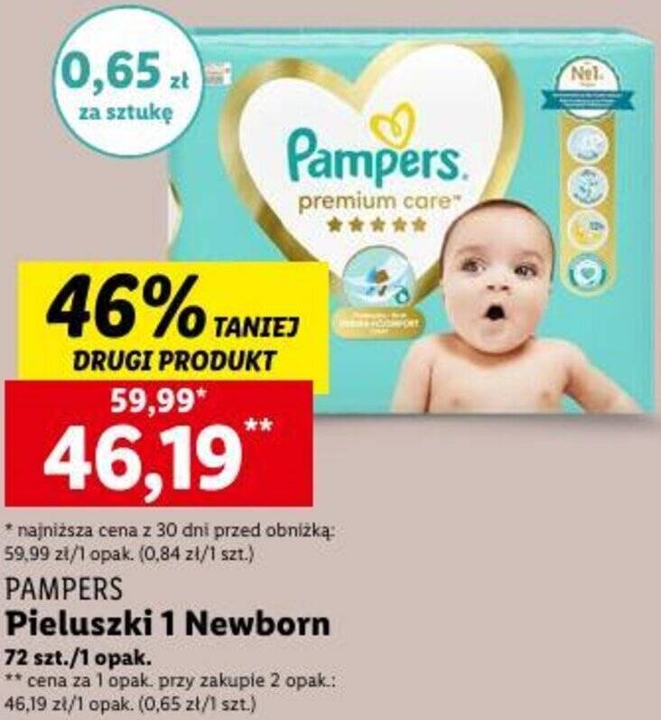 promocja pampers newborn