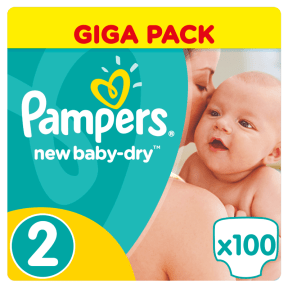 pampers 2 100szt cena