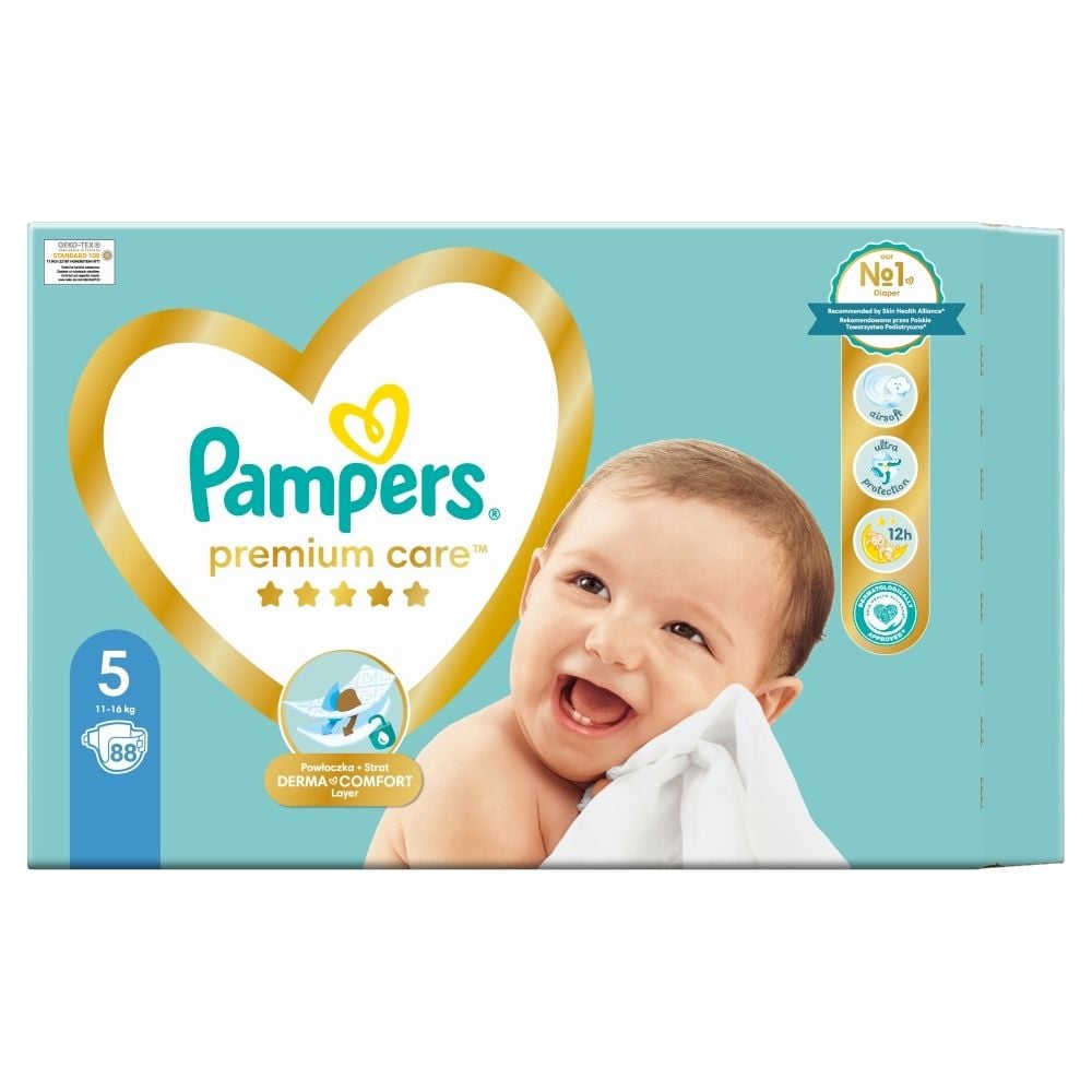 pampers premium care 1 duze opakowanie