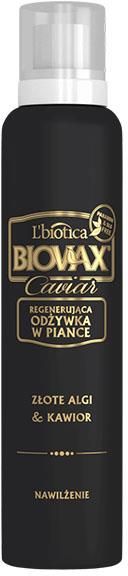 biovax gold odżywka w piance do włosów po keratyni