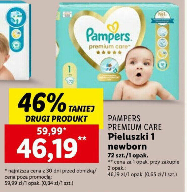 pieluchy pampers za 19 99 7 72