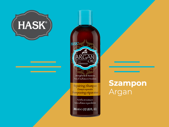 hask rumianek & argan szampon do włosów blond