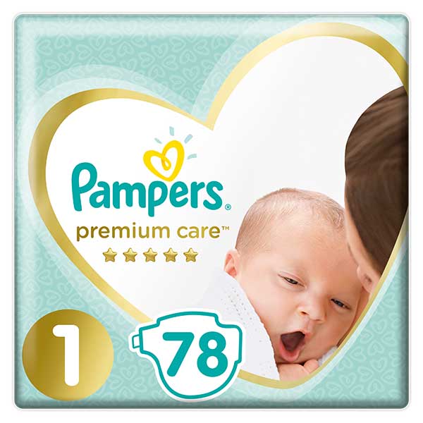 tesco pieluchy pampers care 1