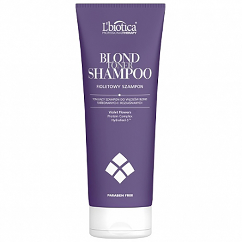 fioletowy szampon lbiotica blond