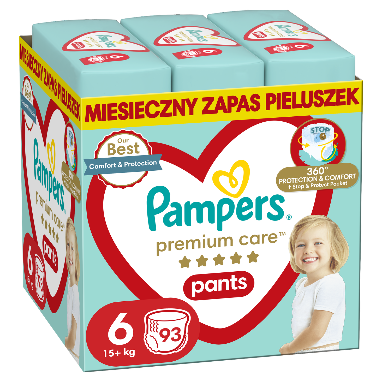 największe opakowanie pampers