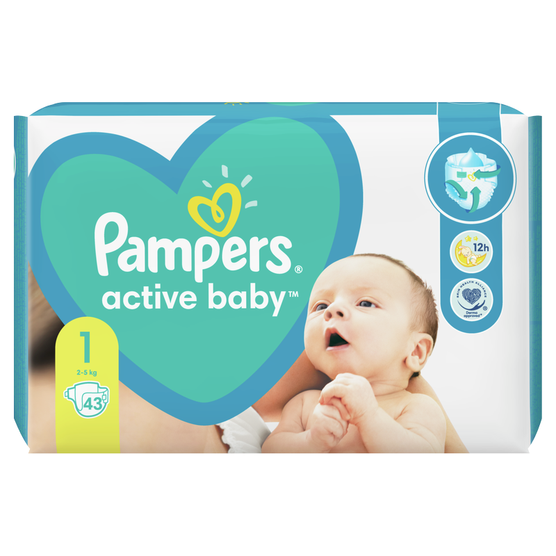 dla noworodka pampers 1 czy 2