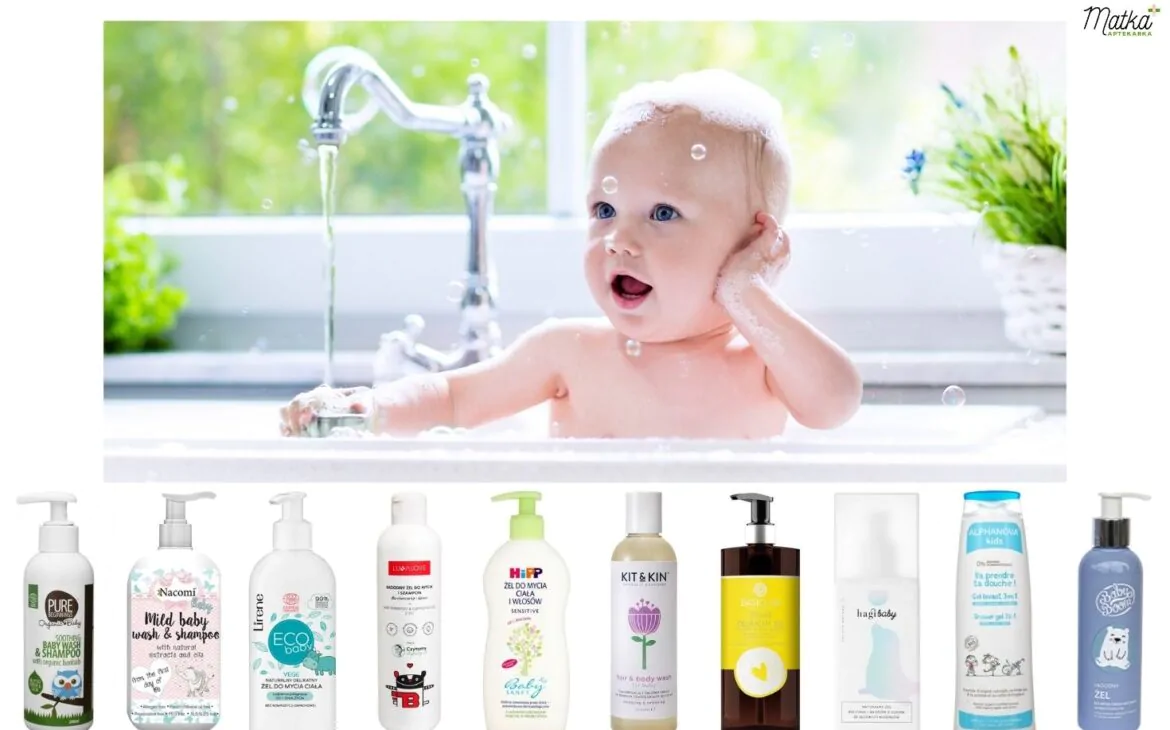 szampon do włosów i płyn do kąpieli dla niemowląt apteka