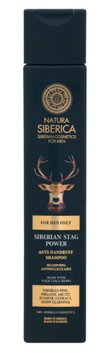 szampon przeciwłupieżowy dla mężczyznnatura siberica siberian stag power
