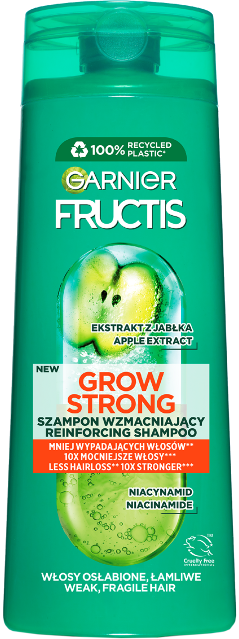 garnier fructis grow strong szampon wzmacniający do włosów osłabionych