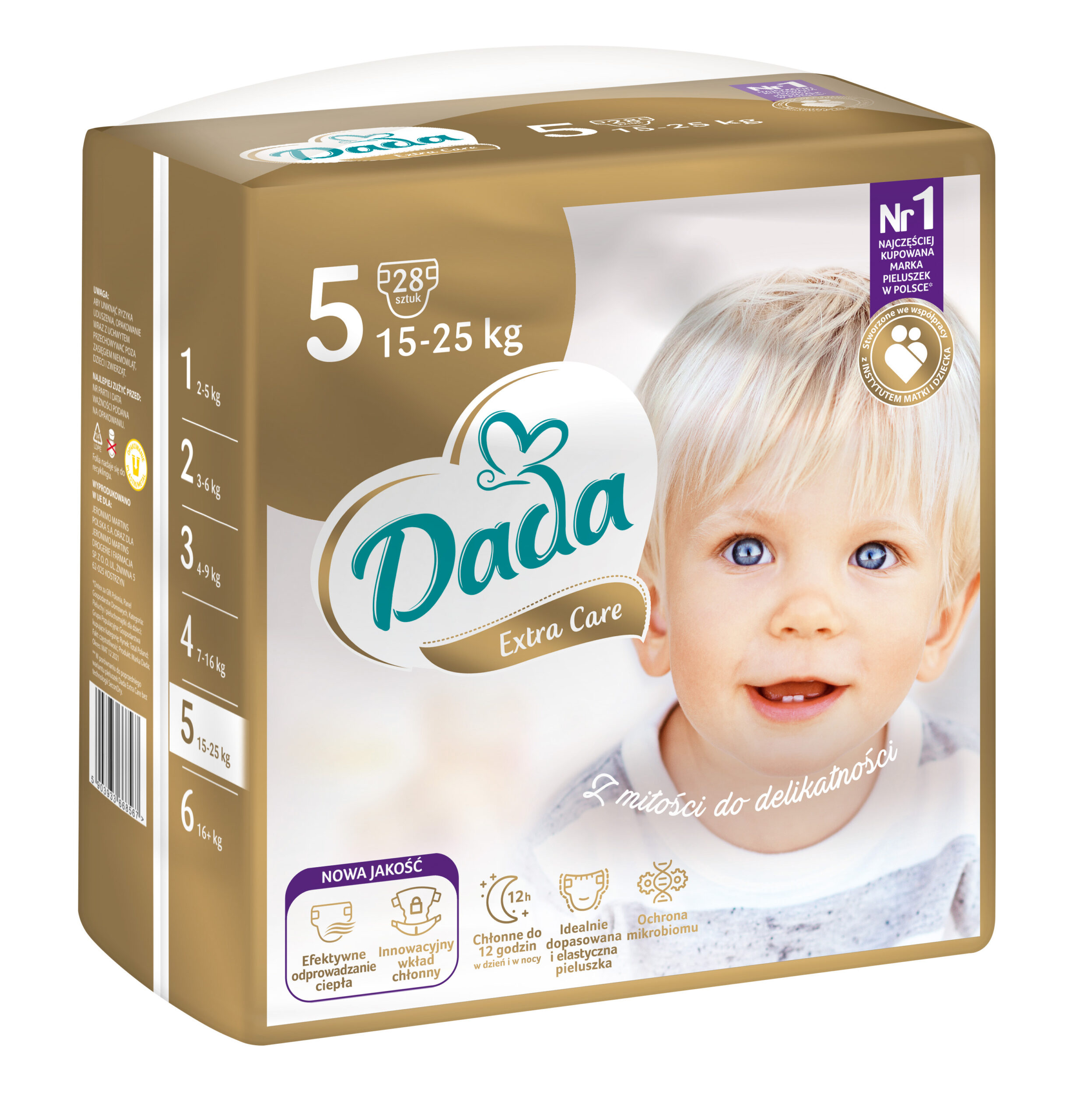 dada pampers extra care sklad