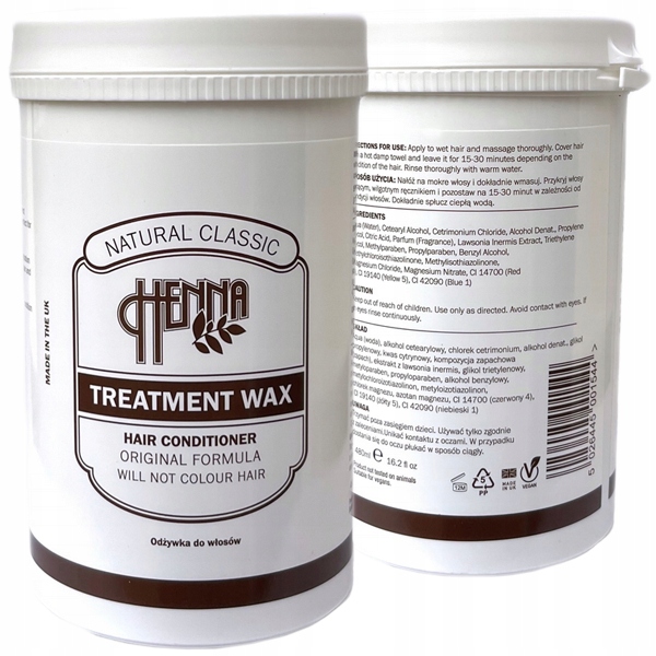 treatment wax odżywka do włosów jasnych