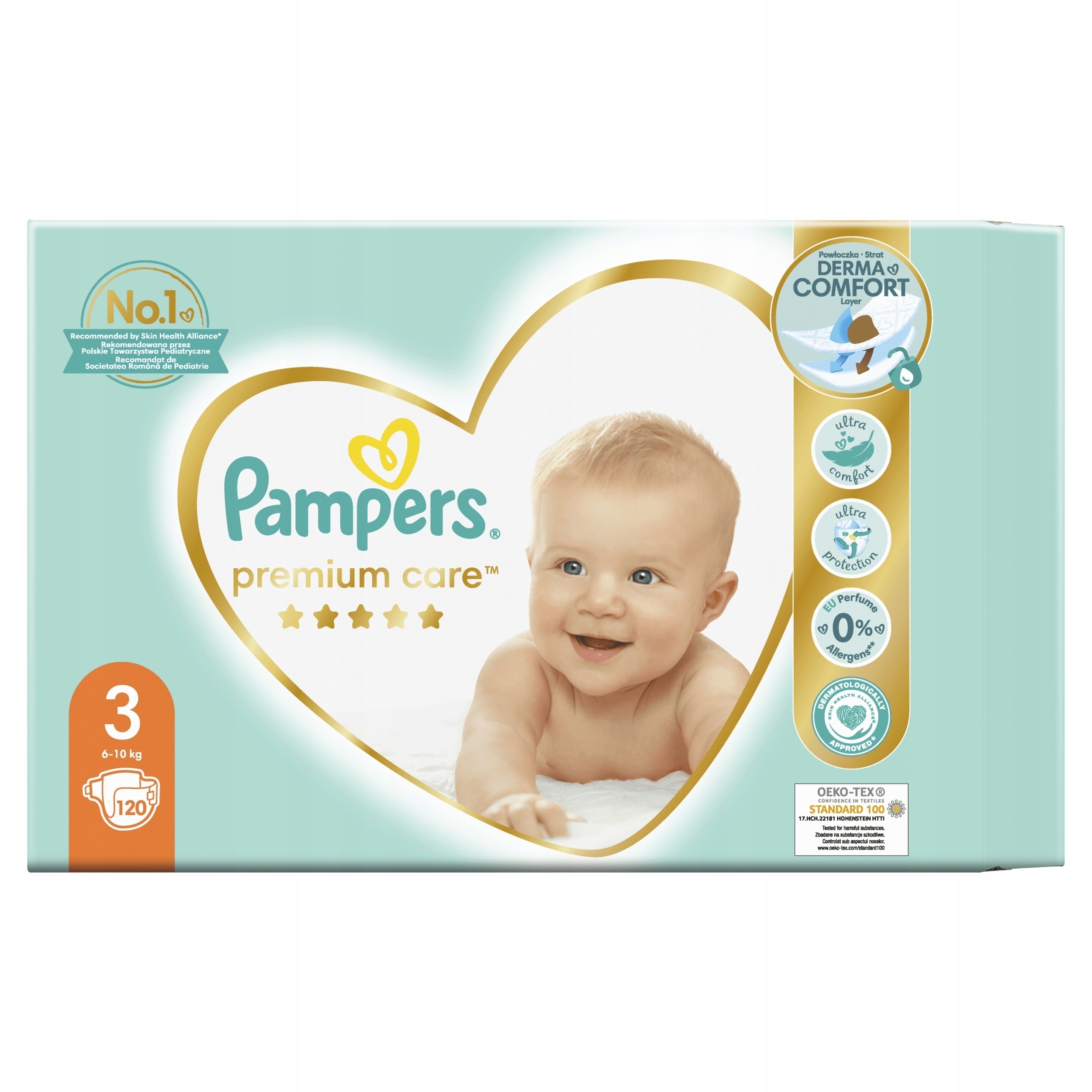 pampers premium care midi 35 zł