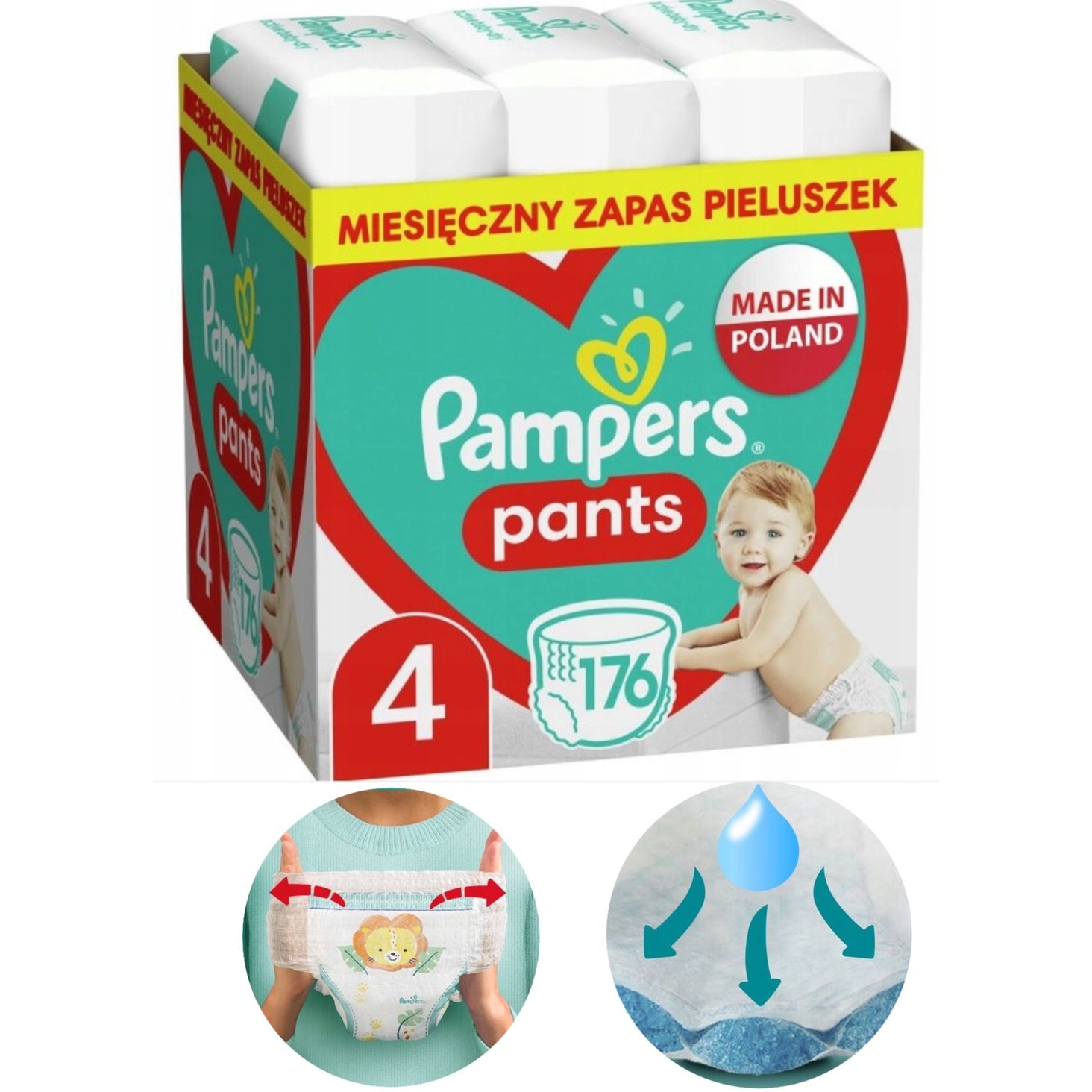 pampers pants 4 176 ceneo