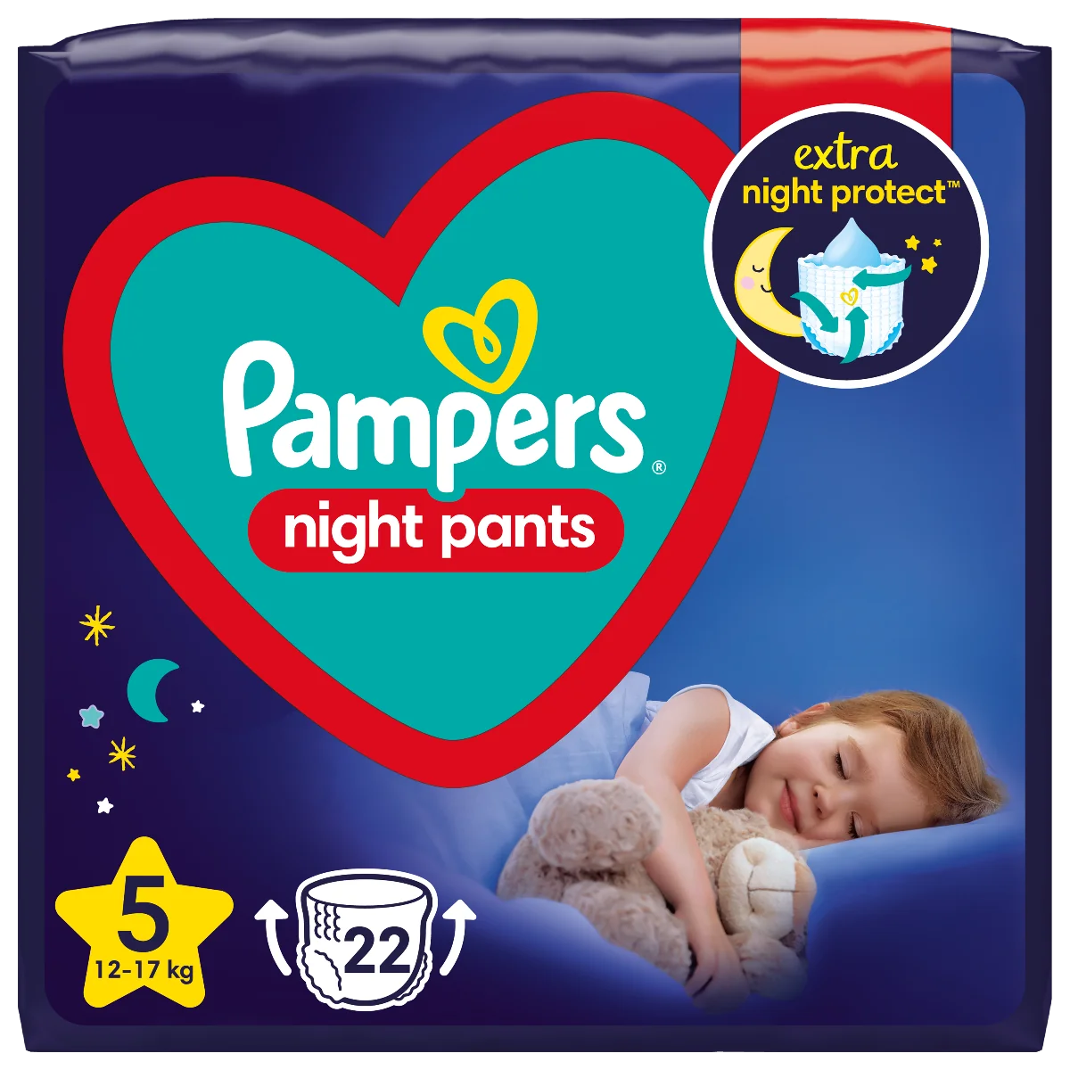 pieluszki na noc pampers