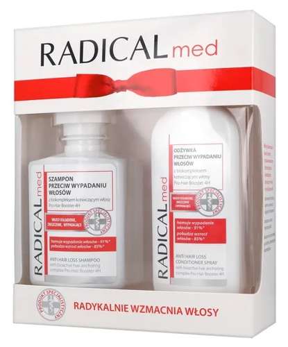 radical med szampon przeciw wypadaniu efekty