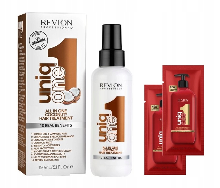 revlon uniq one coconut kosmetyki damskie odżywka do włosów 150ml